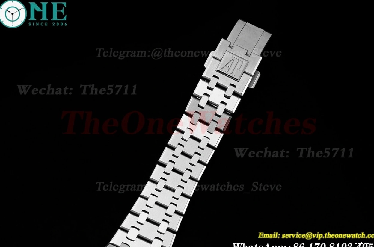 Royal IPF 37mm Super Dia Dial SS SS Clone SA3120 Oak White 15451 0122